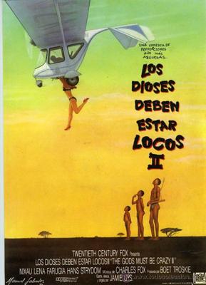 Los Dioses Deben Estar Locos 2 (1989) poster